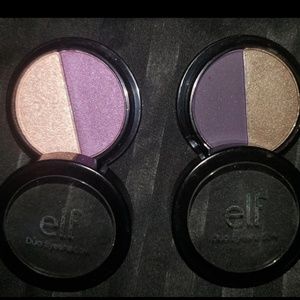 2 elf duo eye shadows
